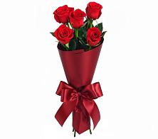 Букет 5 Красных роз Эдлесс Лав в Хрипань