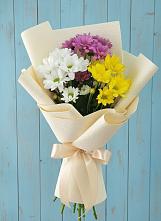 Букет цветов из:  Хризантемы в Хрипань