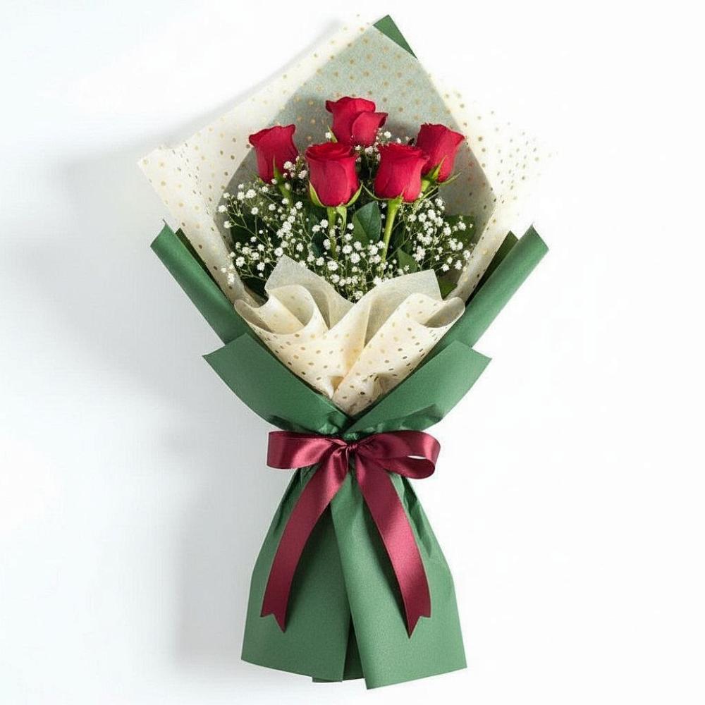 Букет цветов из: Розы в Хрипань