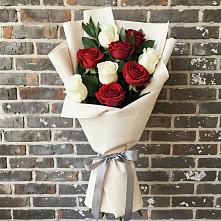 Букет цветов из:  Розы в Хрипань