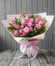 Букет Розовый кустик в Хрипань
