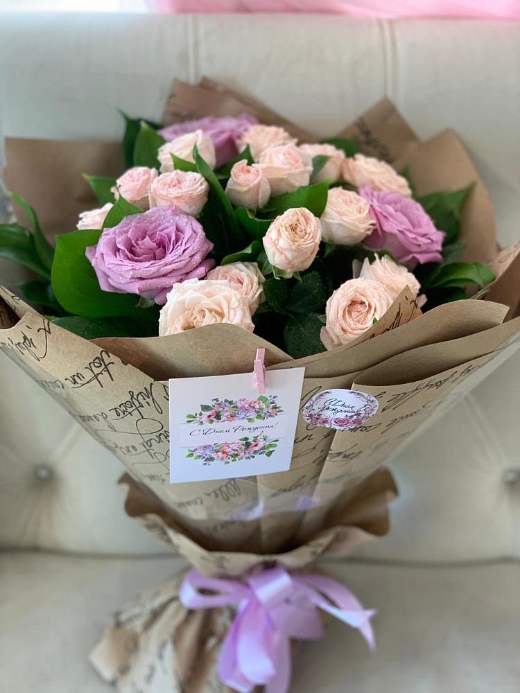 Букет цветов из: Розы в Хрипань