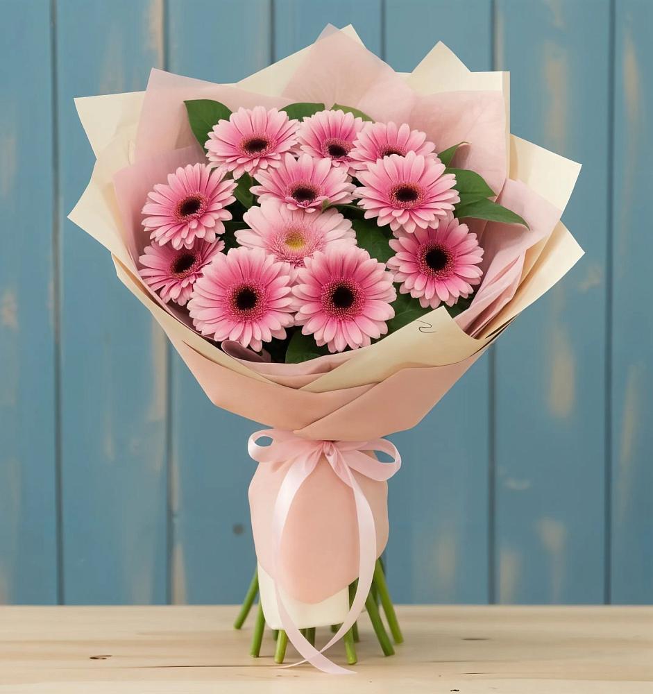 Букет цветов из: Герберы в Хрипань