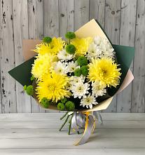 Букет цветов из:  Хризантемы в Хрипань