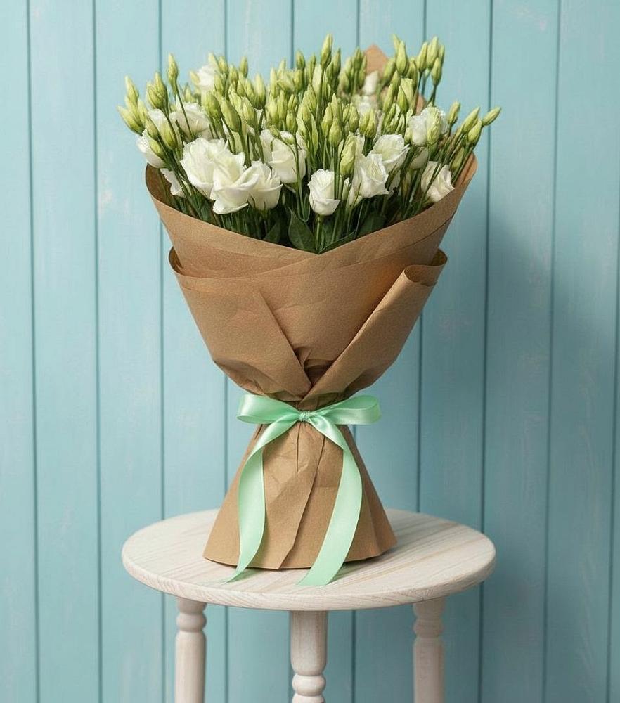 Букет цветов из: Лизиантусы в Хрипань