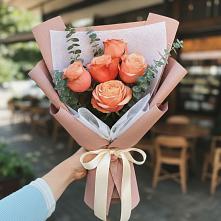 Букет цветов из:  Розы в Хрипань