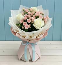 Букет цветов из:  Розы в Хрипань
