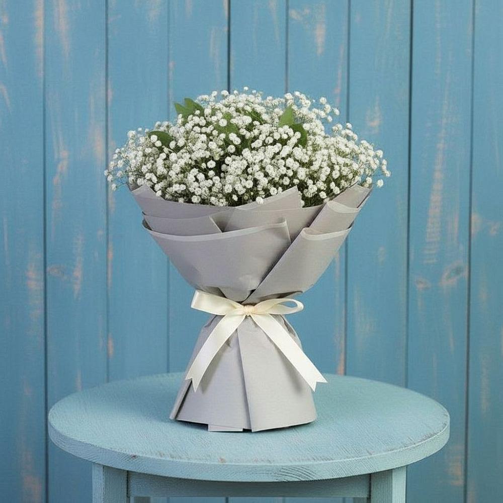 Букет цветов из: Гипсофила в Хрипань