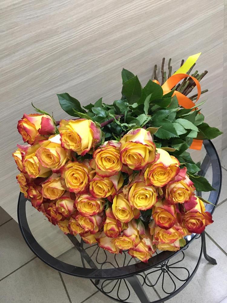 Букет Желтые розы в Хрипань