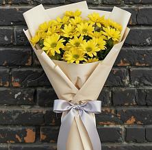 Букет цветов из:  Хризантемы в Хрипань