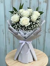 Букет цветов из:  Розы в Хрипань