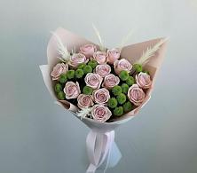 Букет цветов из:  Розы и Хризантемы #REPLACE_PRED# Хрипань