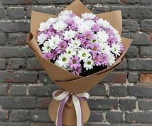 Букет цветов из:  Хризантемы #REPLACE_PRED# Хрипань