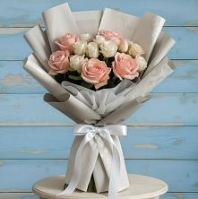Букет цветов из:  Розы в Хрипань