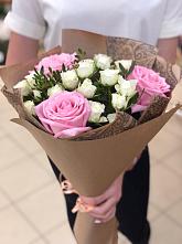 Букет цветов из:  Розы #REPLACE_PRED# Хрипань
