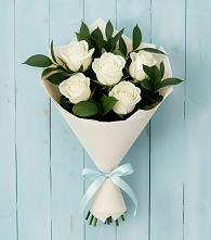 Букет цветов из:  Розы в Хрипань
