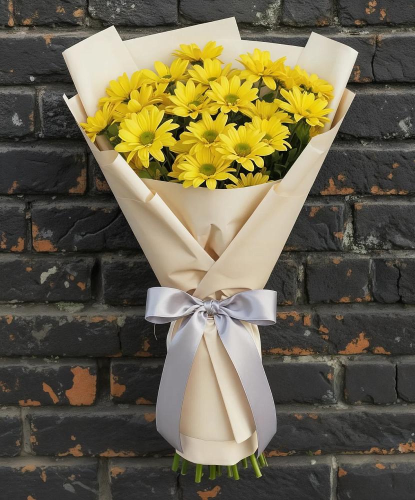 Букет цветов из: Хризантемы в Хрипань