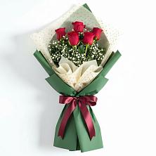 Букет цветов из:  Розы в Хрипань