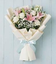 Букет цветов из:  Лилии в Хрипань
